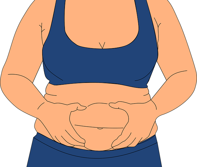 Abdominal liposuction body-contouring procedure at a Sofia dermatology clinic
