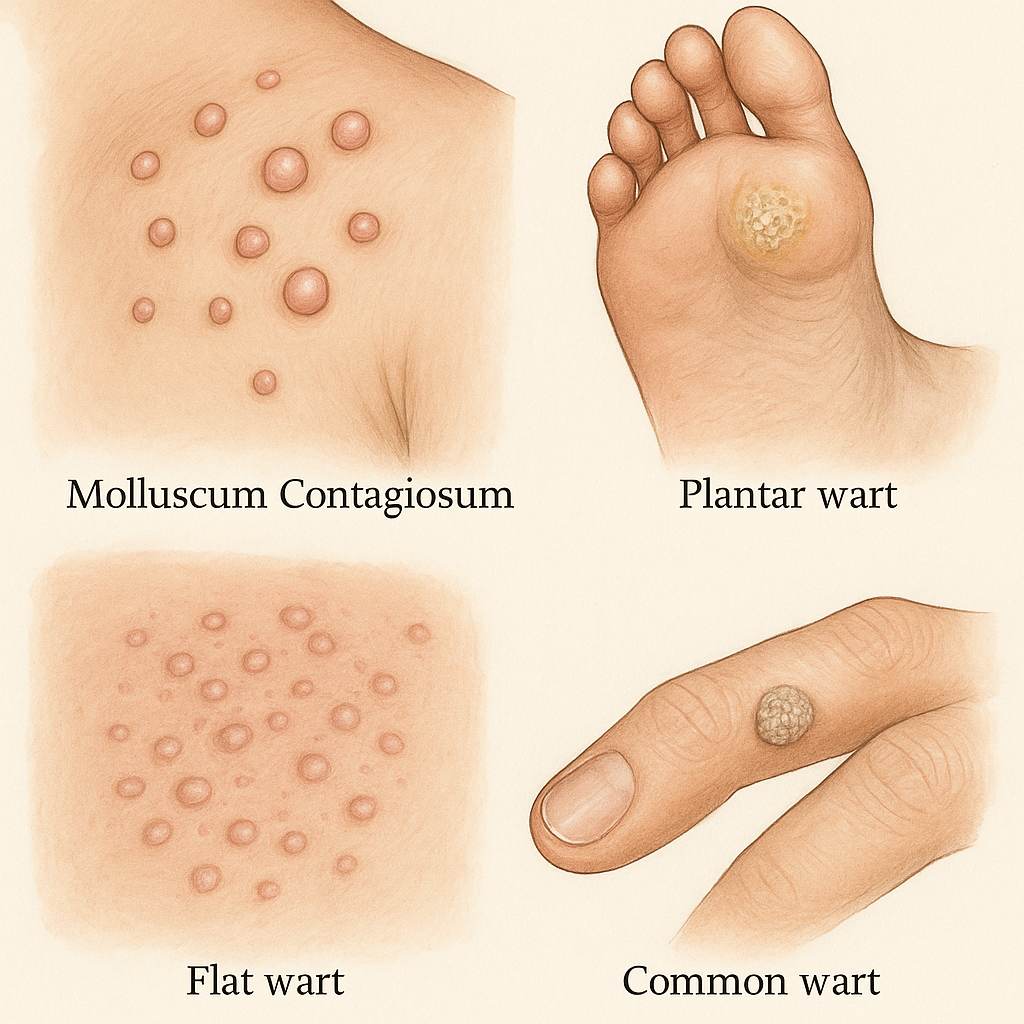 Как се диагностицират гениталните брадавици?